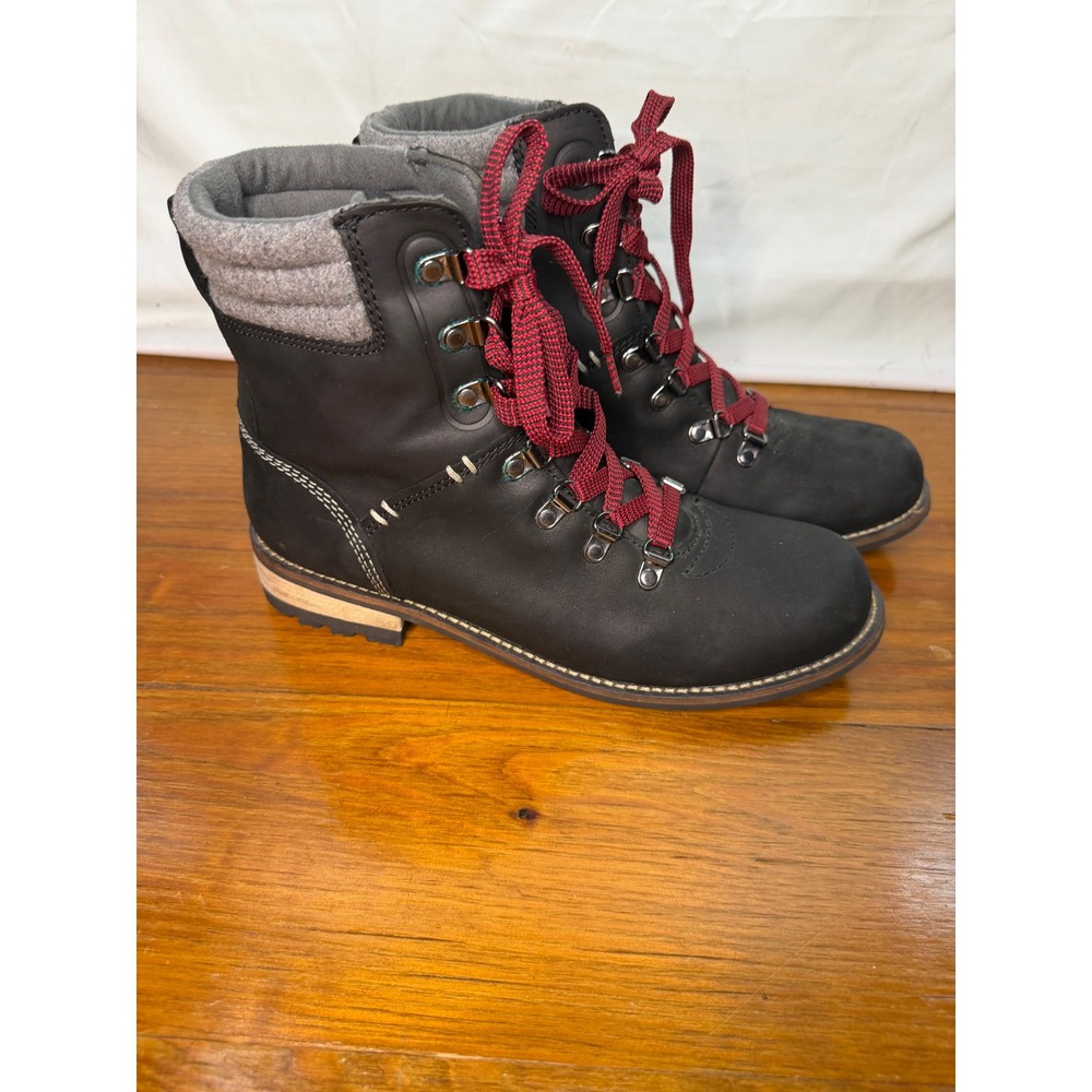 Kodiak Surrey II Womens Black Leather Waterproof Hiking Boots Thinsulate Size 9